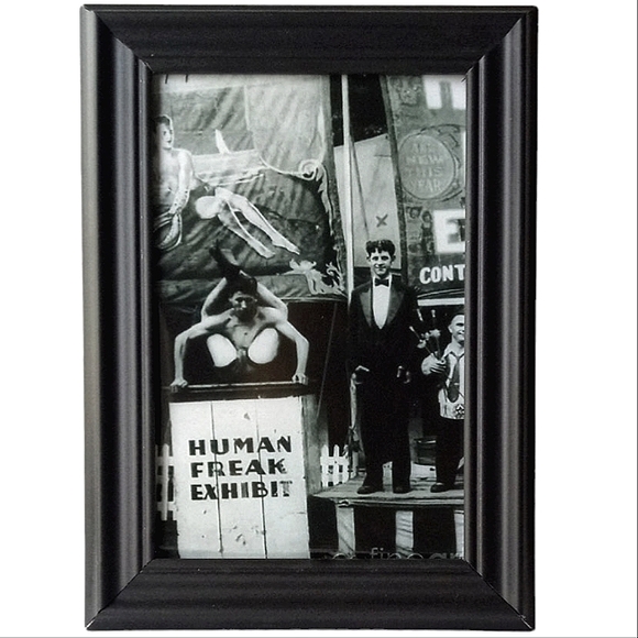 Sideshow freak show circus oddity Halloween macabre Gothic home decor weird art - Picture 2 of 2